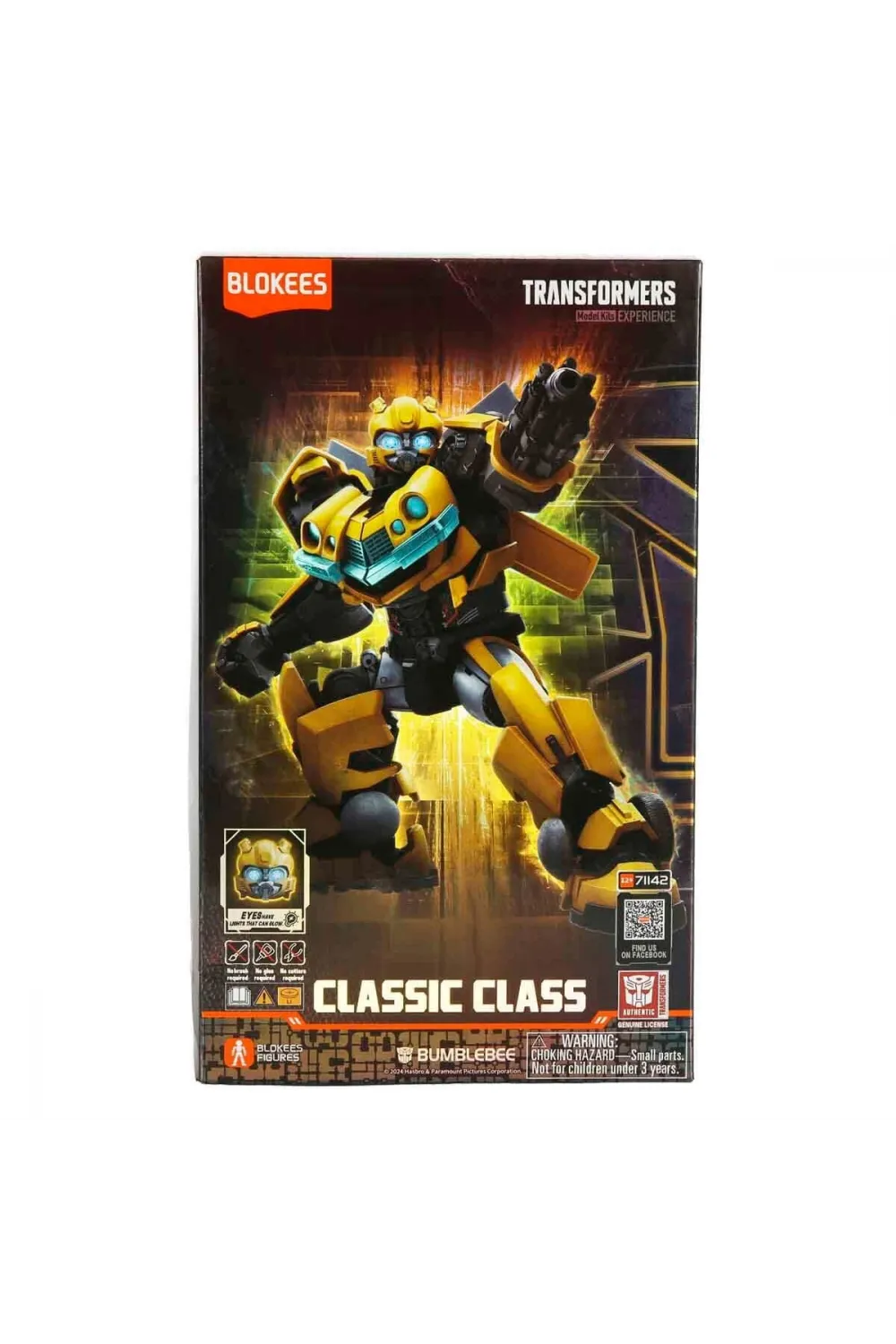 71142 SUN-BLO-FİGÜR TRANSFORMERS CLASSIC CLASS 02 BUMBLEBEE TRNS