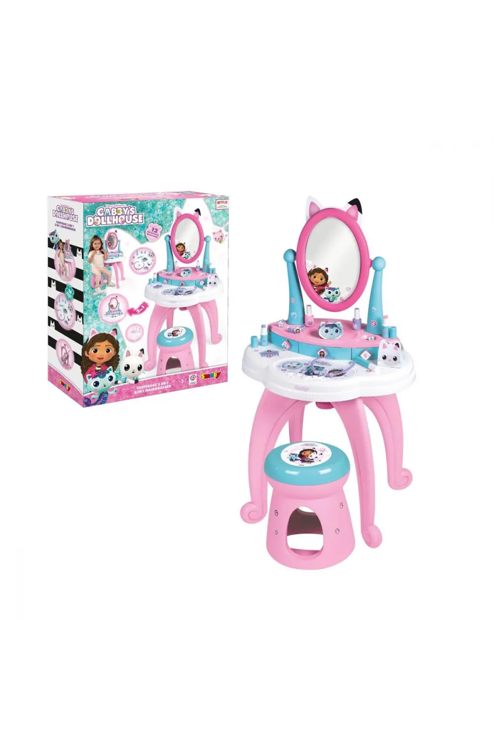 7600320254 Gabby 2 in 1 Dressing Table