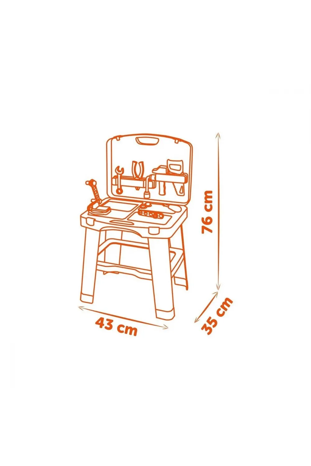 7600360734 B+D Bricolo Smart Workbench