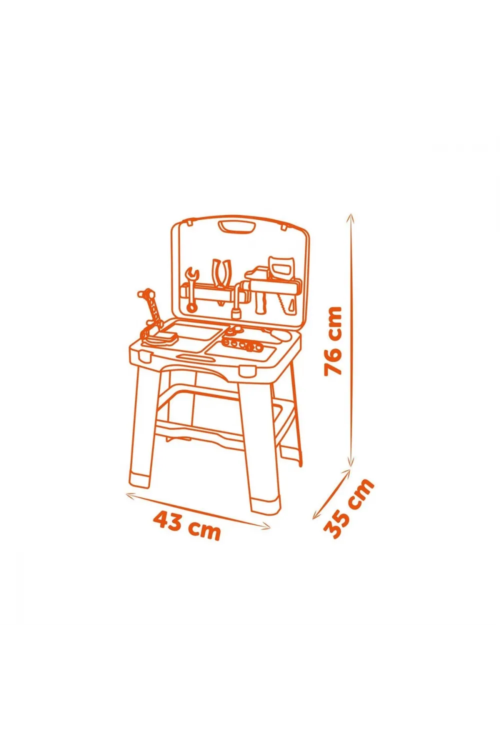 7600360734 B+D Bricolo Smart Workbench