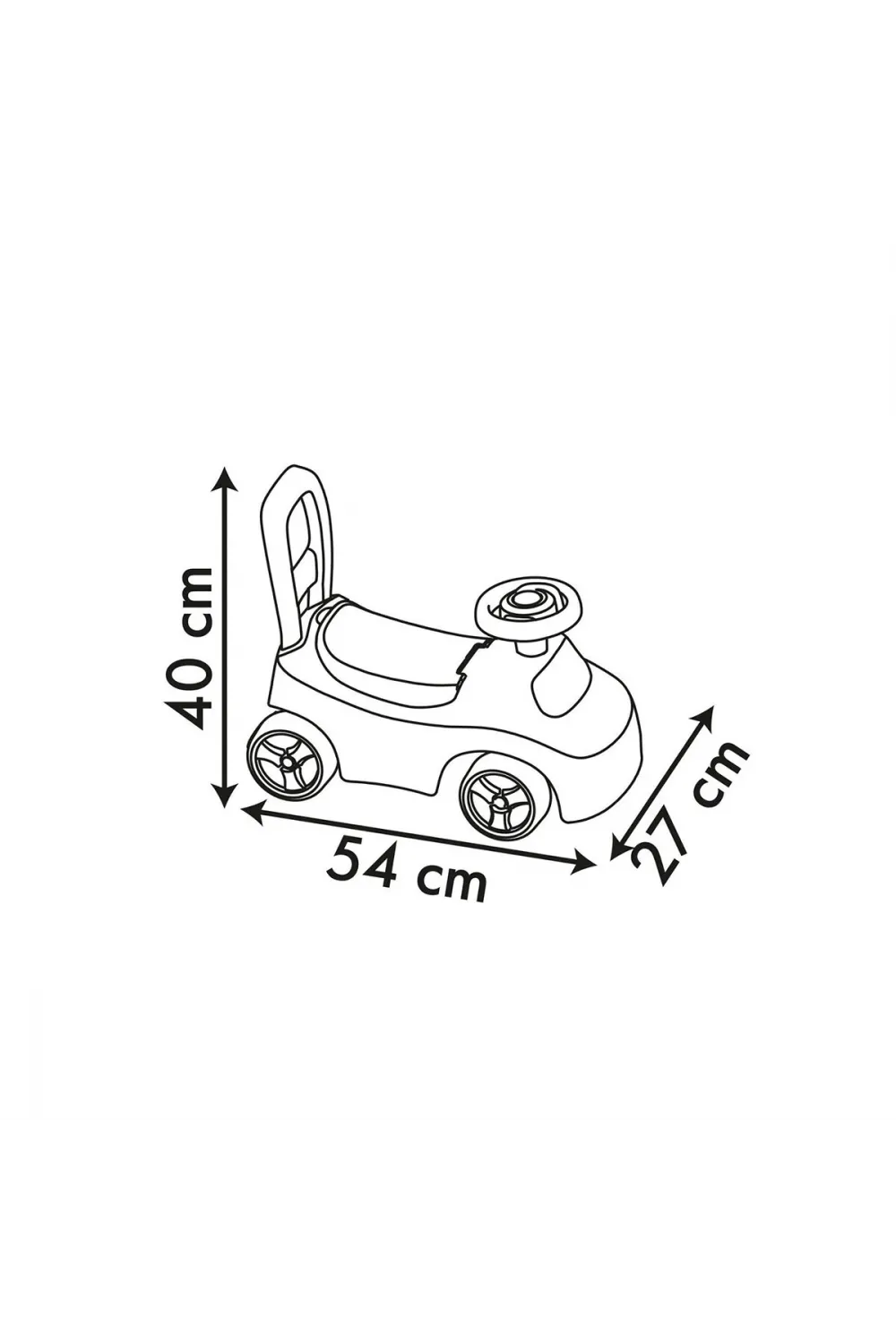 7600720550 Peppa Pig Auto Ride-On