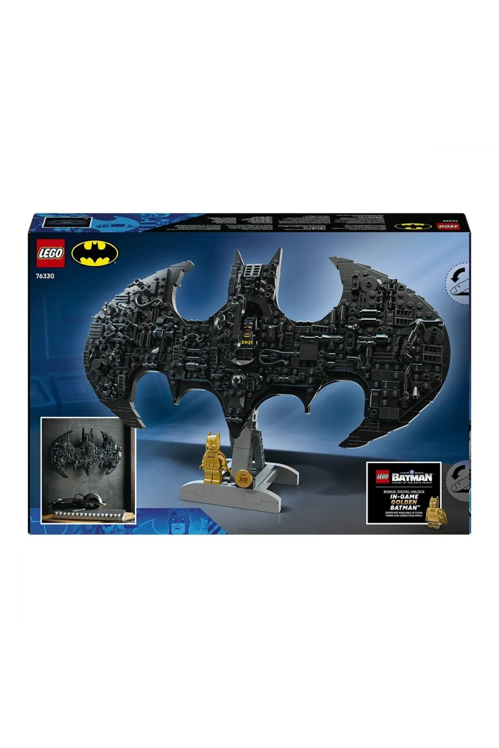 76330 Lego DC Batman Logosu 678 parça +12 yaş