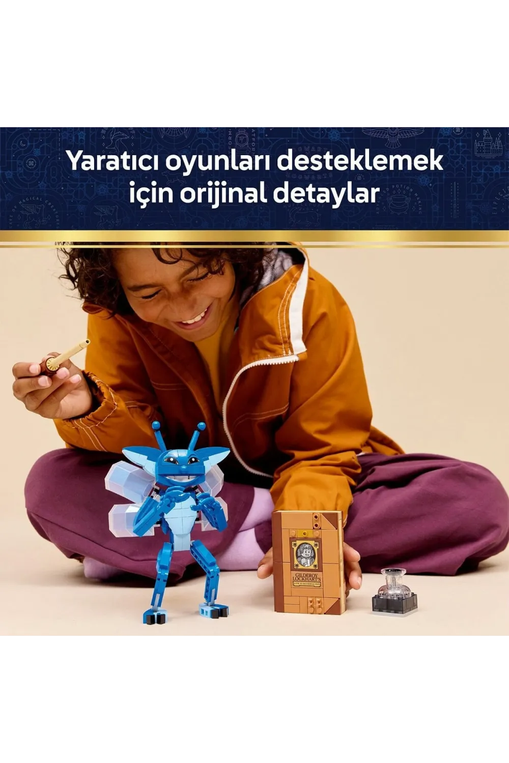 76461 Lego Harry Potter - Cornish Pixie Cinperisi 320 parça +8 yaş