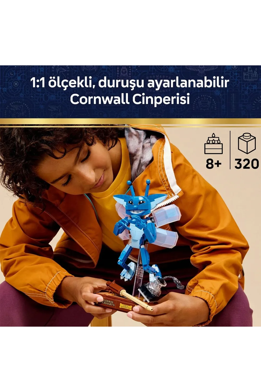 76461 Lego Harry Potter - Cornish Pixie Cinperisi 320 parça +8 yaş