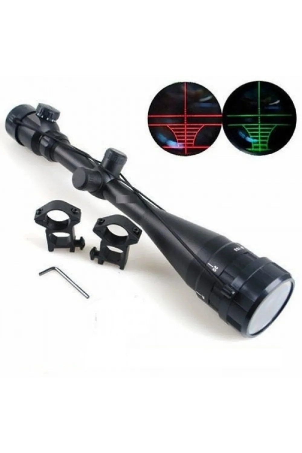 8-32x50 Çift Işıklı Zoomlu Riflescope Dürbün
