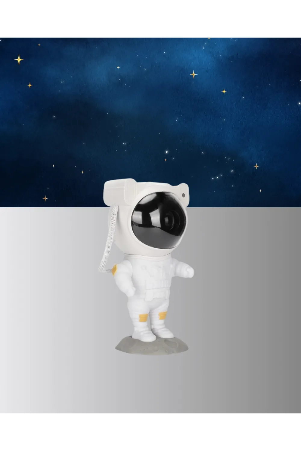 8 Efektli Astronot Galaxy Projektör Uzaktan Kumandalı Led Gece Lambası