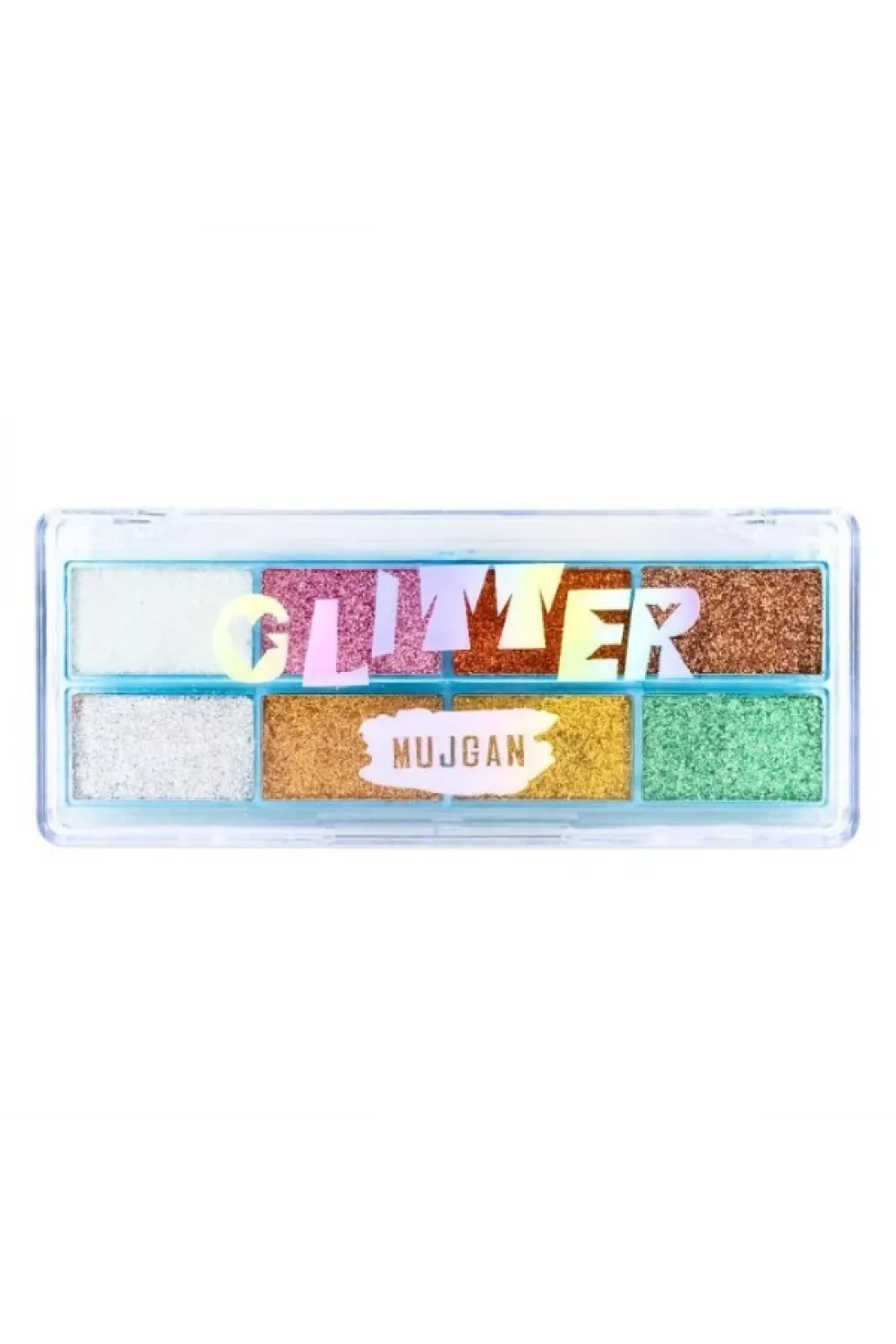 8 Renk Yaz Glitter Far Paleti - 2li Set