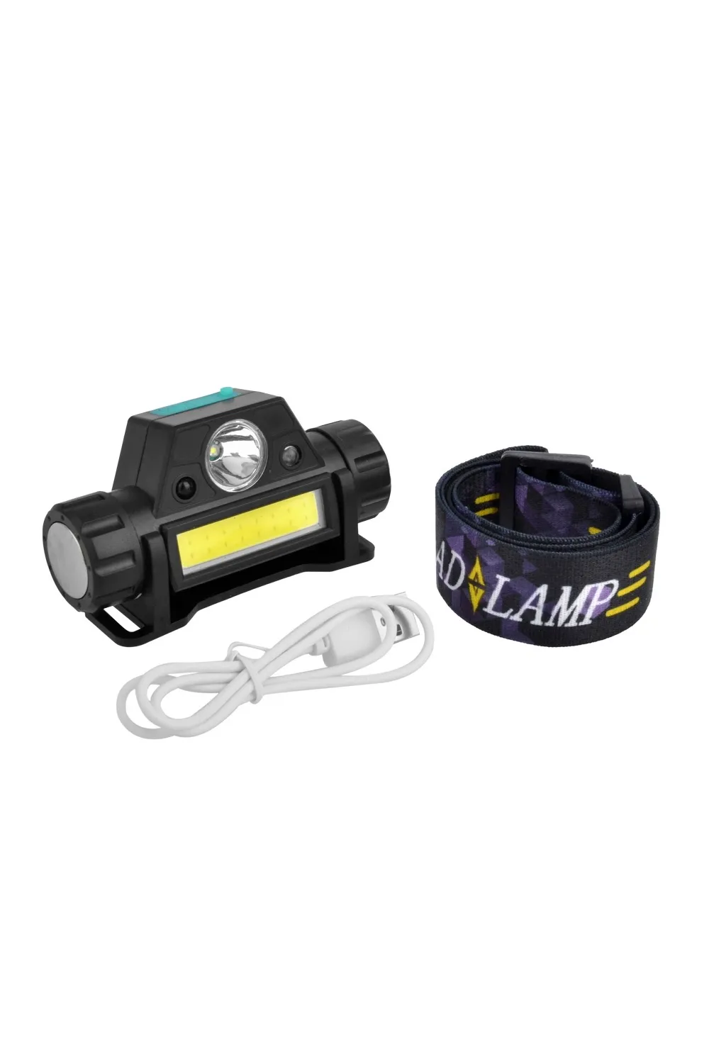 8 Saat Dayanıklı Şarjlı Sensörlü Mıknatıslı Kafa Lambası Güçlü LED Aydınlatma WT-055