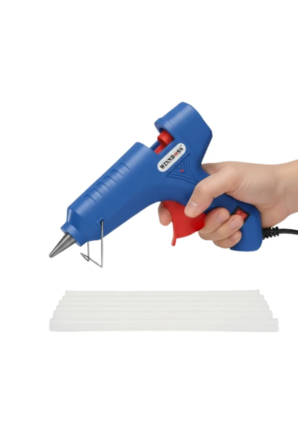 80 W Profesyonel Silikon Tabancası 11 Mm Uyumlu 5 Adet Hediye Silikon