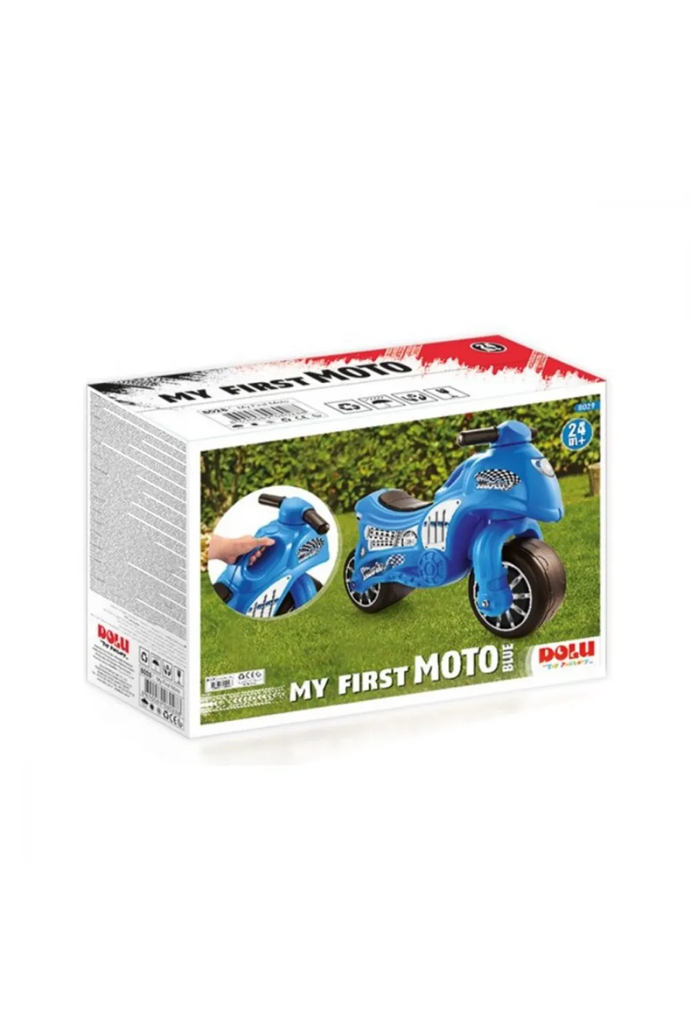 8029 İLK MOTORUM MAVİ TEKLİ KUTULU