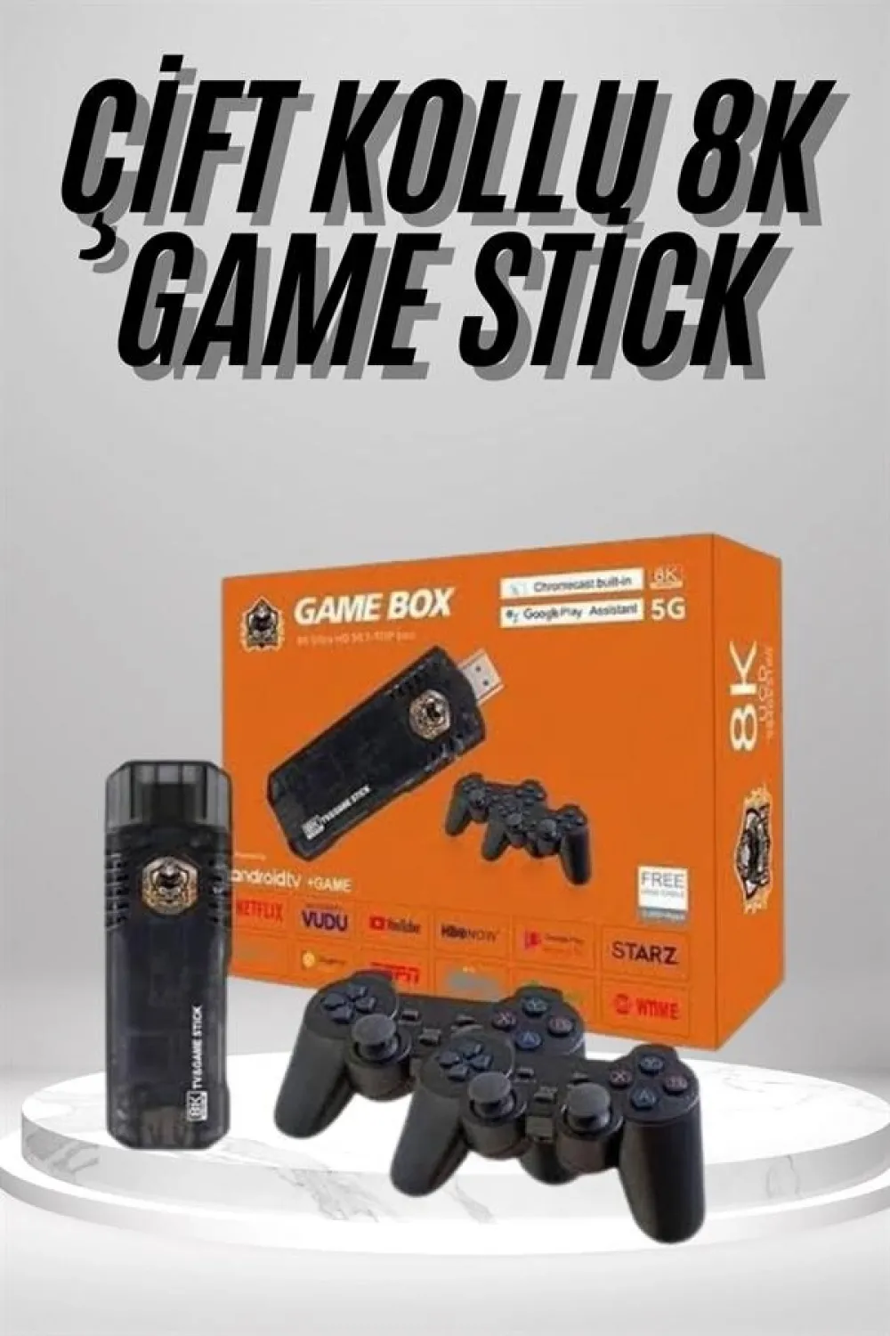 8k Ultra Hd Game Box 36500 Oyunlu Game Stick Oyun Konsolu