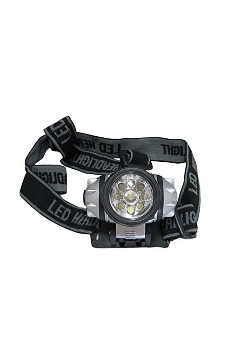 9 LED’li Pilli Kafa Lambası Güçlü Aydınlatma Kompakt Taşınabilir Model WT-042