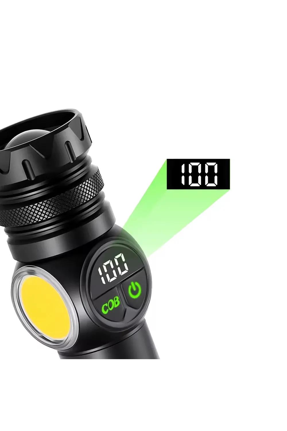 9 Mod Şarjlı Kamp Lambası El Feneri  Wt-704