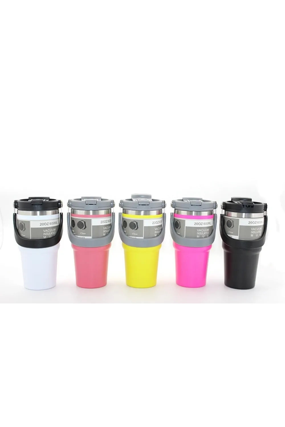 900 Ml Taşıma Kulplu Paslanmaz Çelik Termos Mug - Vakumlu Isı Yalıtımlı Bardak IEG3137