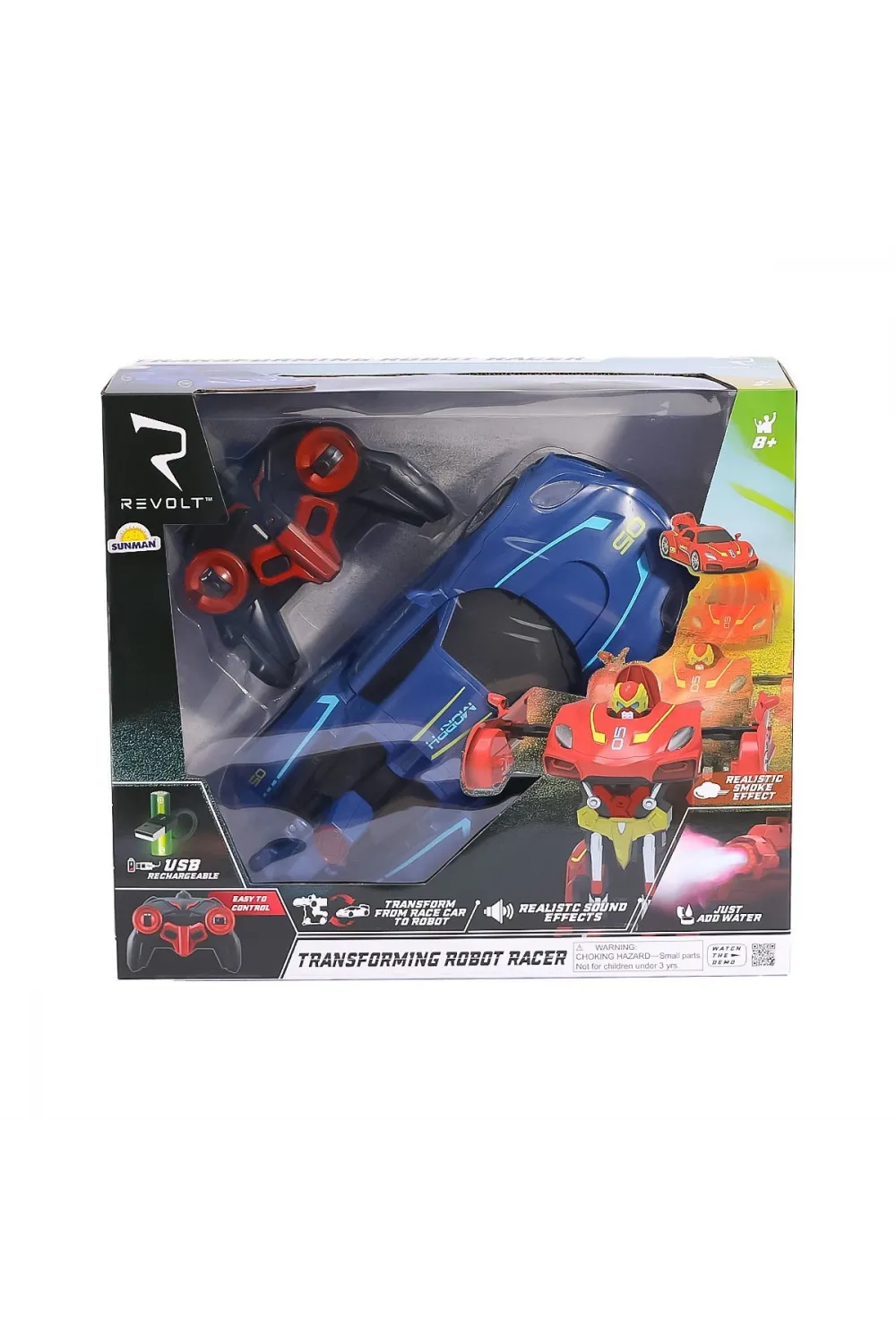 90654 Kumandalı Transforming Robot -Sunman