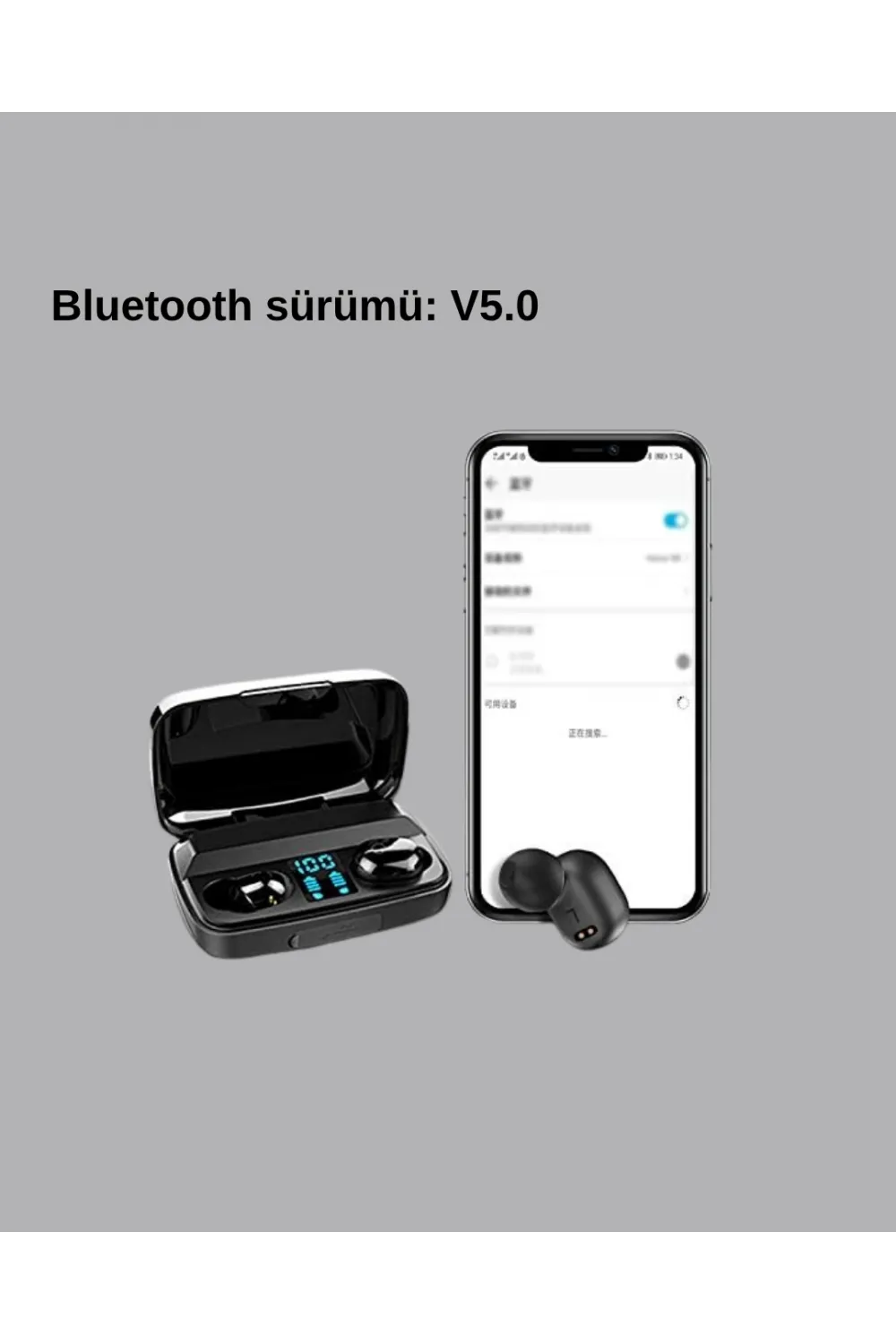 A10s Tws Bluetooth 5.0 Kulaklık – Powerbank’li Şarj Kutusu, Dokunmatik Kontrol, Gerçek Stereo