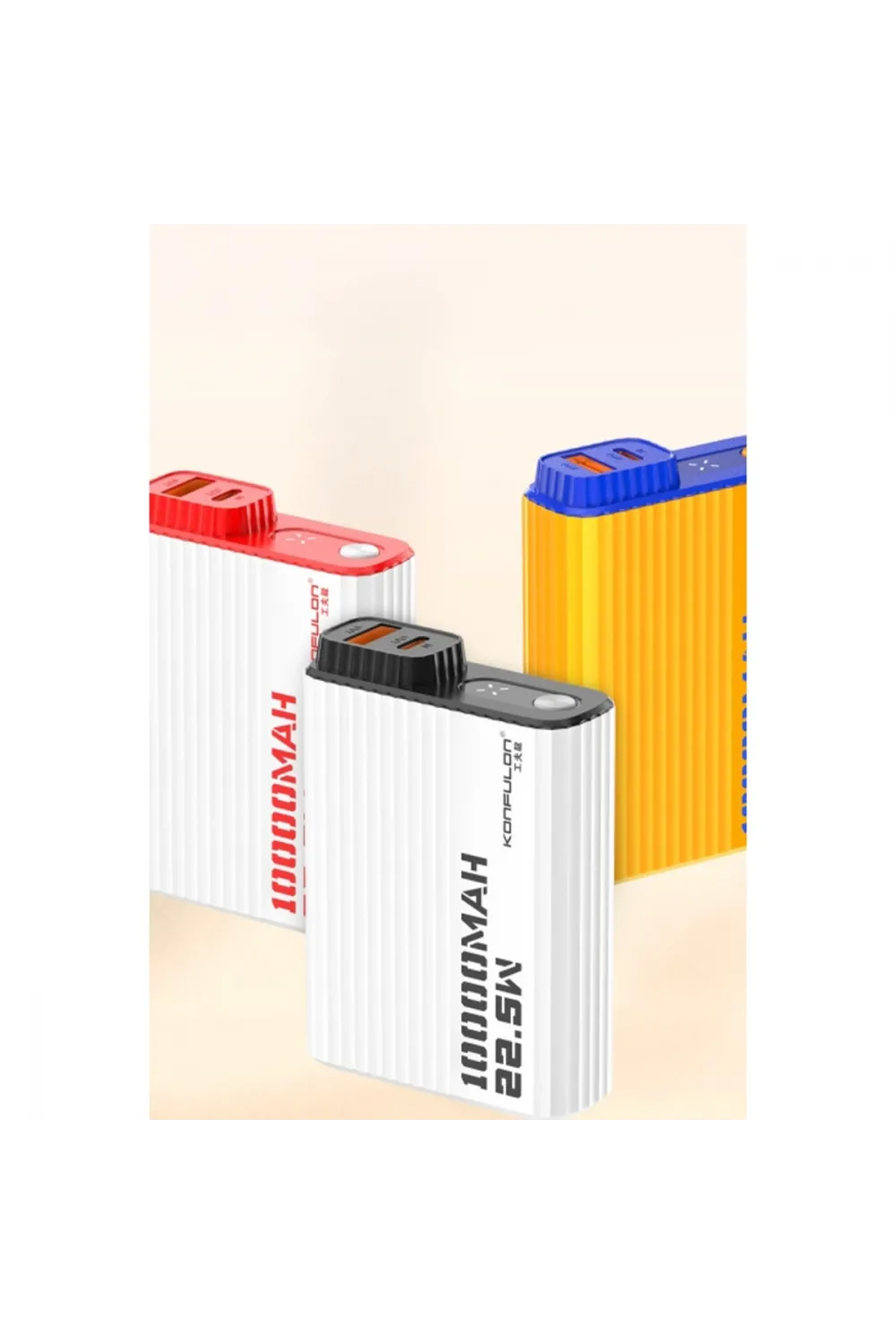 A40Q 10.000 Mah Pd 20w Mini Powerbank - Siyah-beyaz