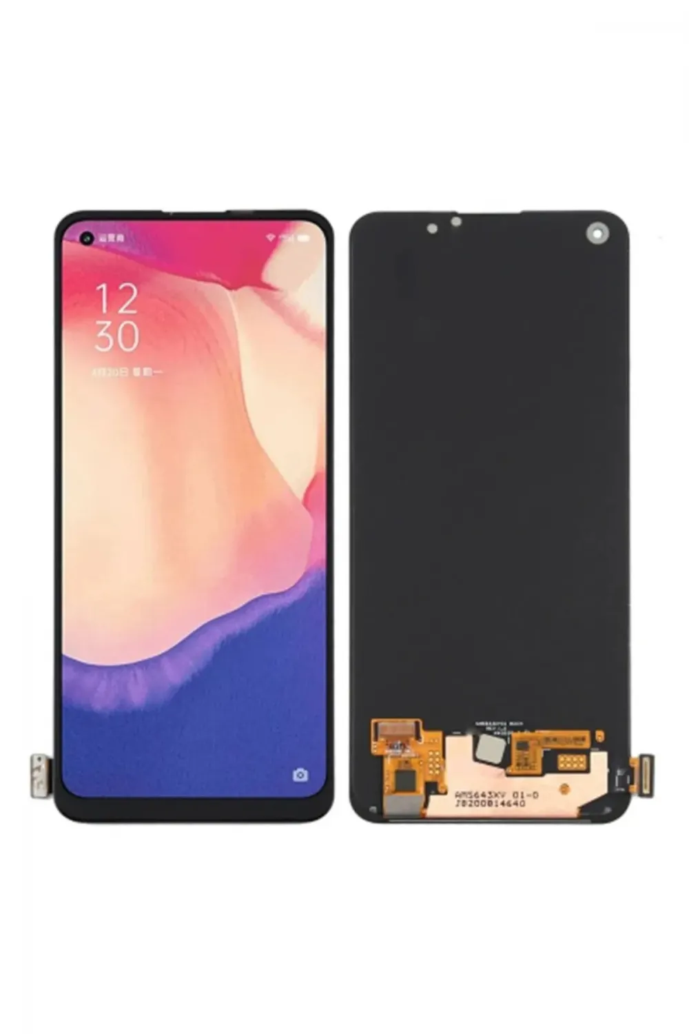 A74 4G Ekran Dokunmatik OLED (Siyah)