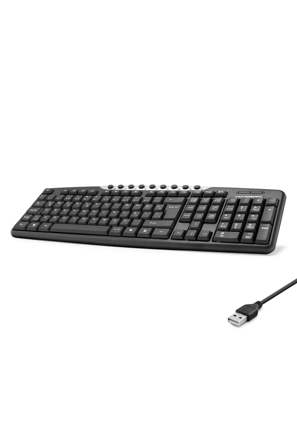 Ablolu Multımedıa Klavye Q Siyah HD803