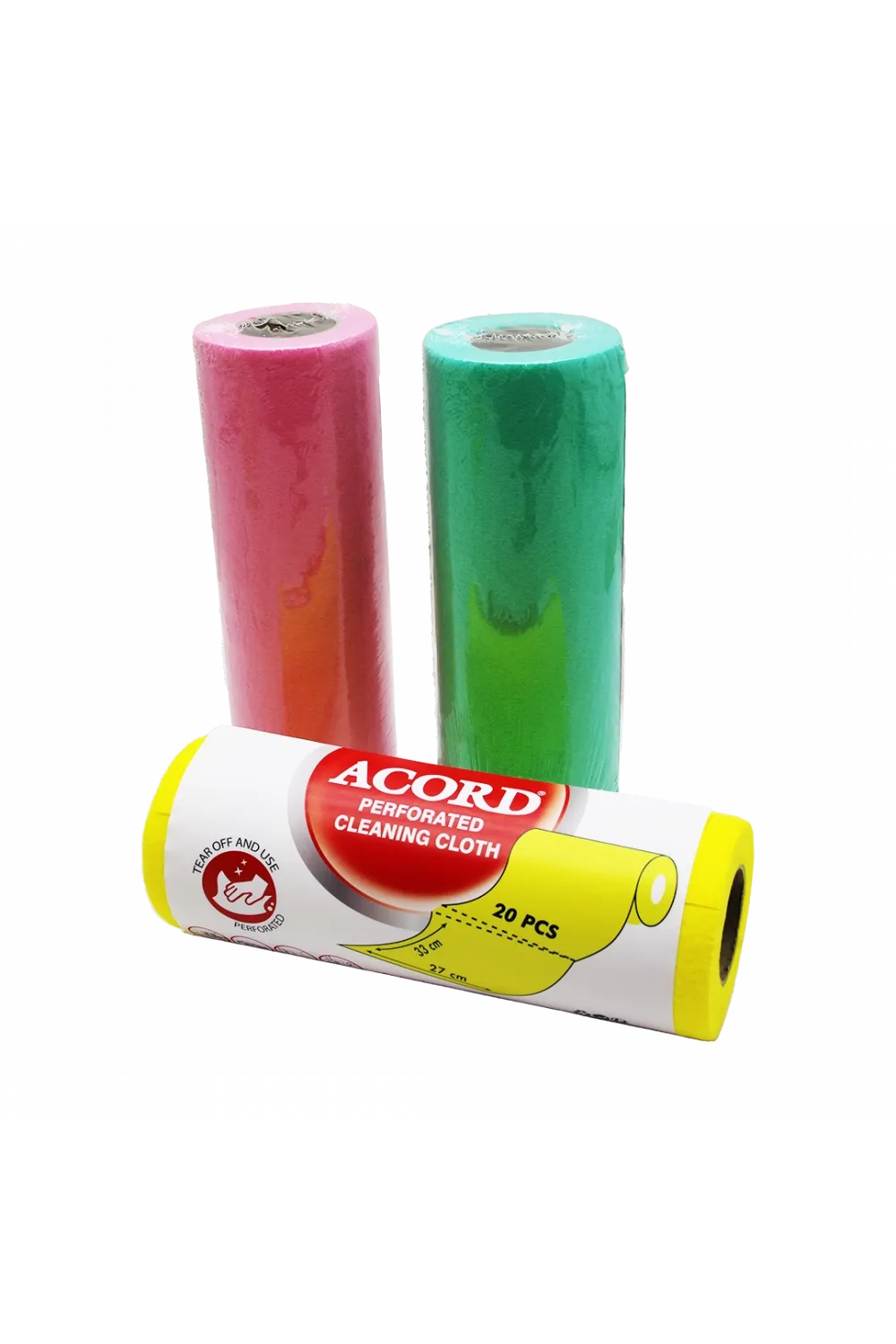 Acord Softtex-415 Rulo Perforated Sarı Bez 20 Parça