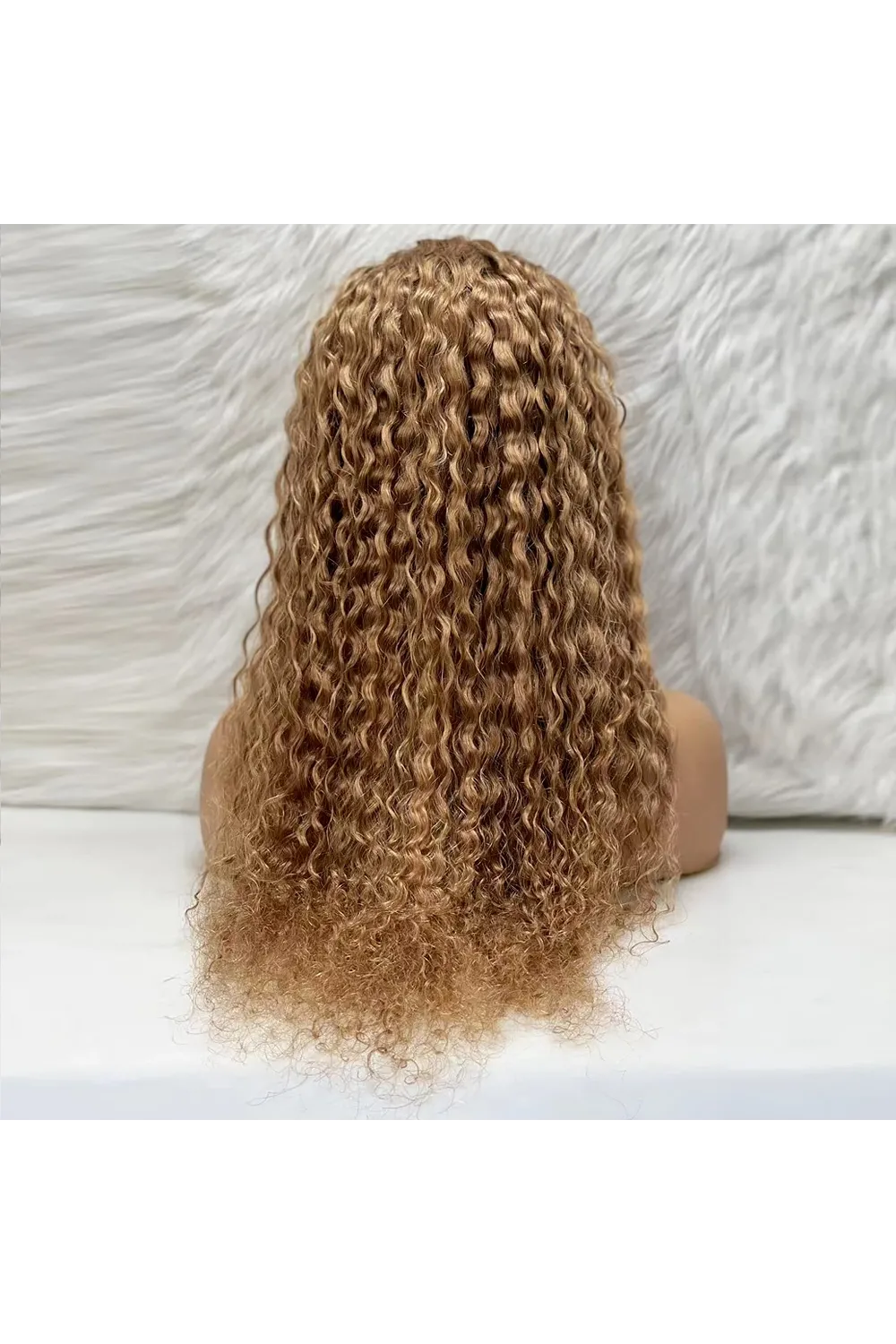 Afro Dalga Front Lace Gerçek Tül Peruk - Balköpüğü - 70-75cm