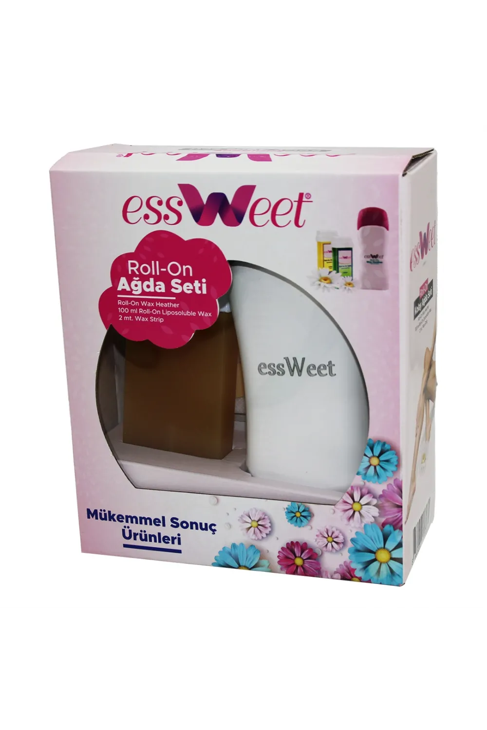 Ağda Seti Isıtıcı - Roll-on 100ml - Ağda Bezi 2mt