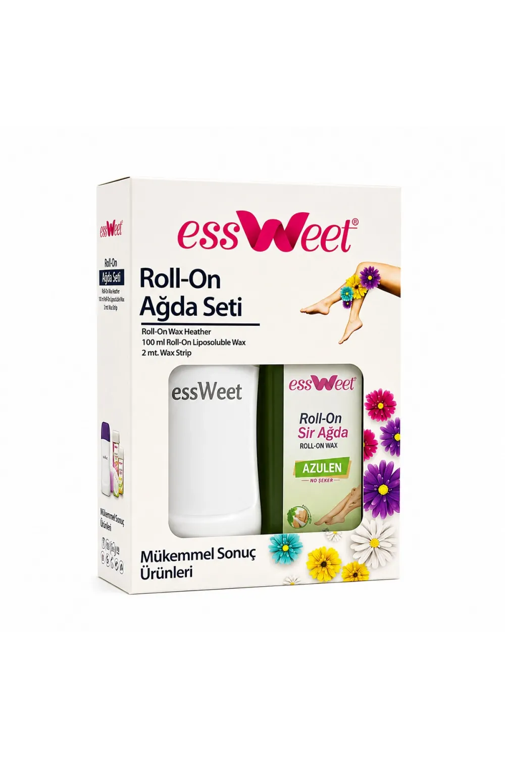 Ağda Seti Isıtıcı - Roll-on 100ml - Ağda Bezi 2mt