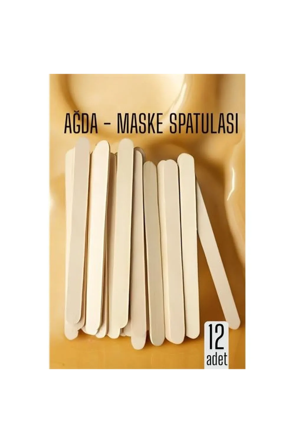Ağda Spatulası Küçük Boy 12 ADET 714994