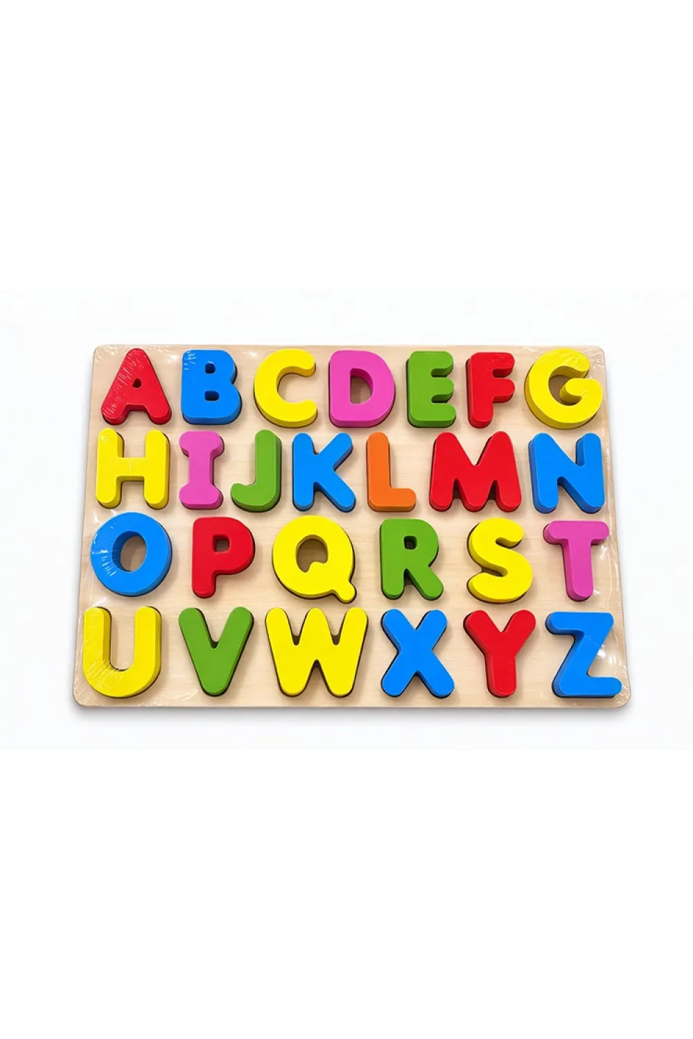 Ahşap Alfabe Puzzle Eğitici Oyuncak