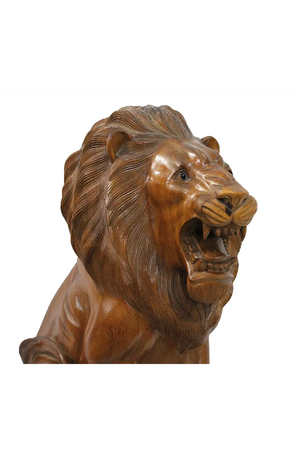 Ahşap Aslan Figürü 50 cm