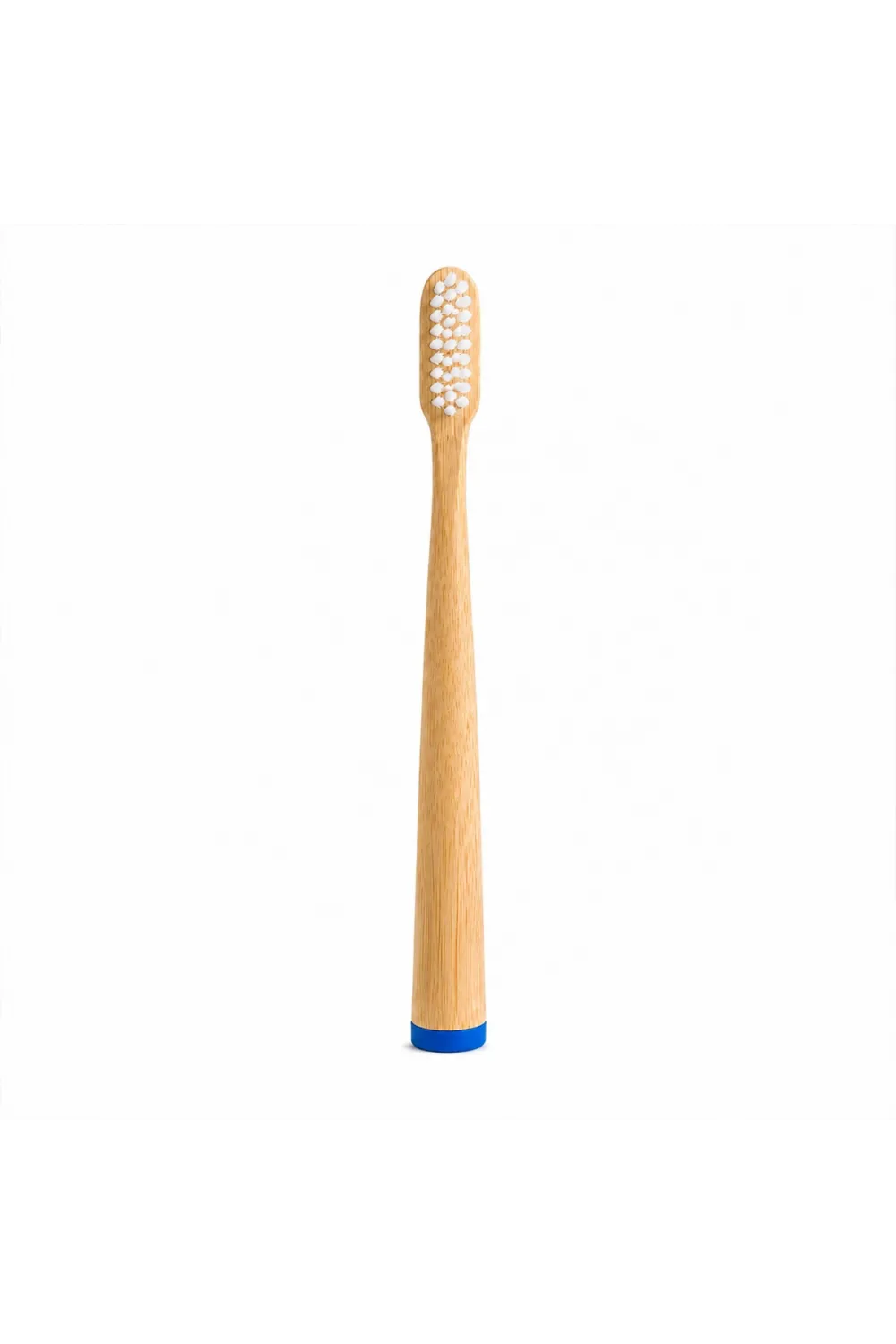Ahşap - Bambu Mavi Sap - Ayaklı Diş Fırçası