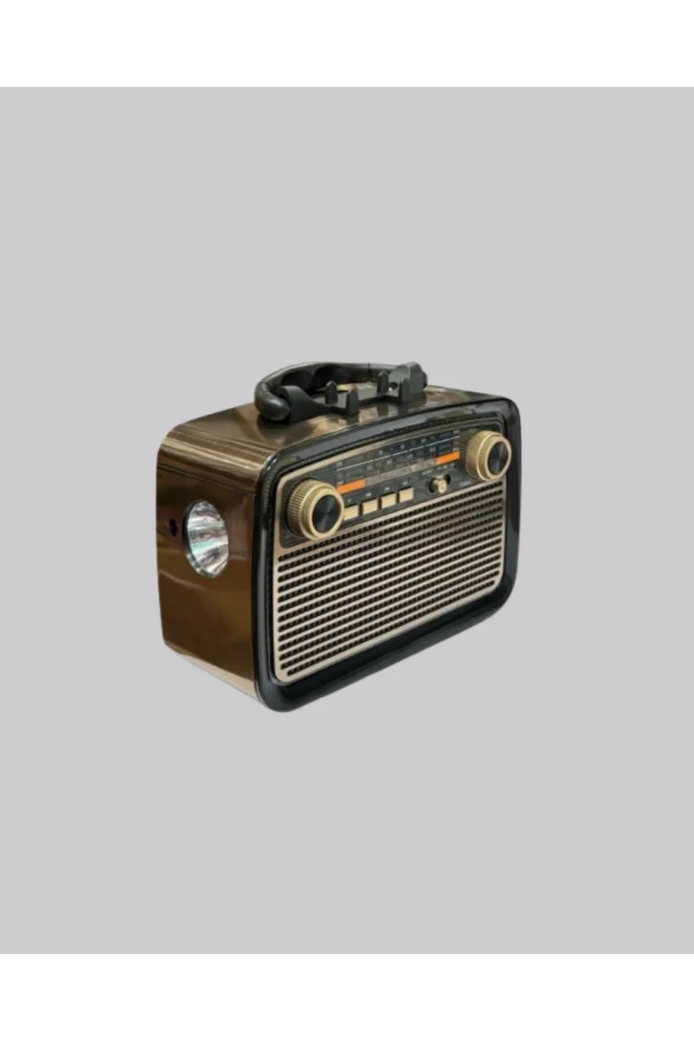 Ahşap Dokulu Bluetooth Müzik Kutusu – Vintage Led Tasarımıyla Modern Ses Deneyimi