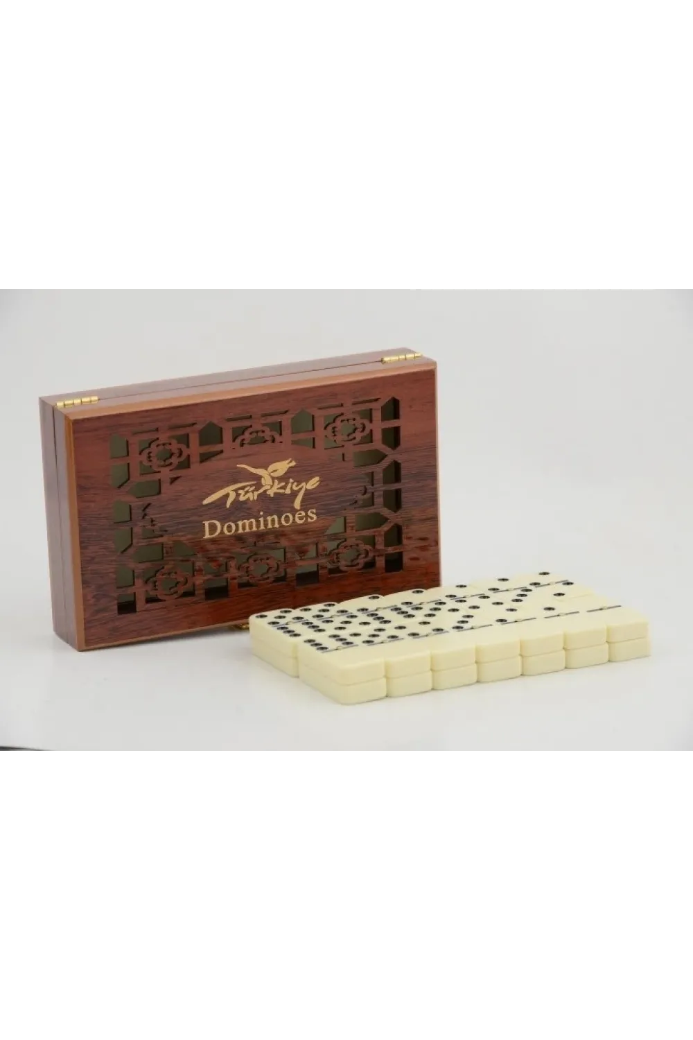 Ahşap Kutulu Melamin Domino IEG2268