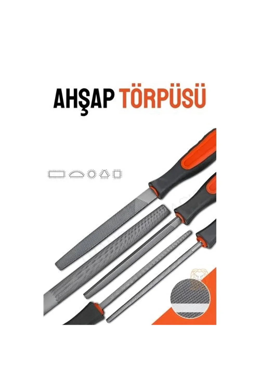 Ahşap Törpüsü 5 Model Ahşap Törpü Seti