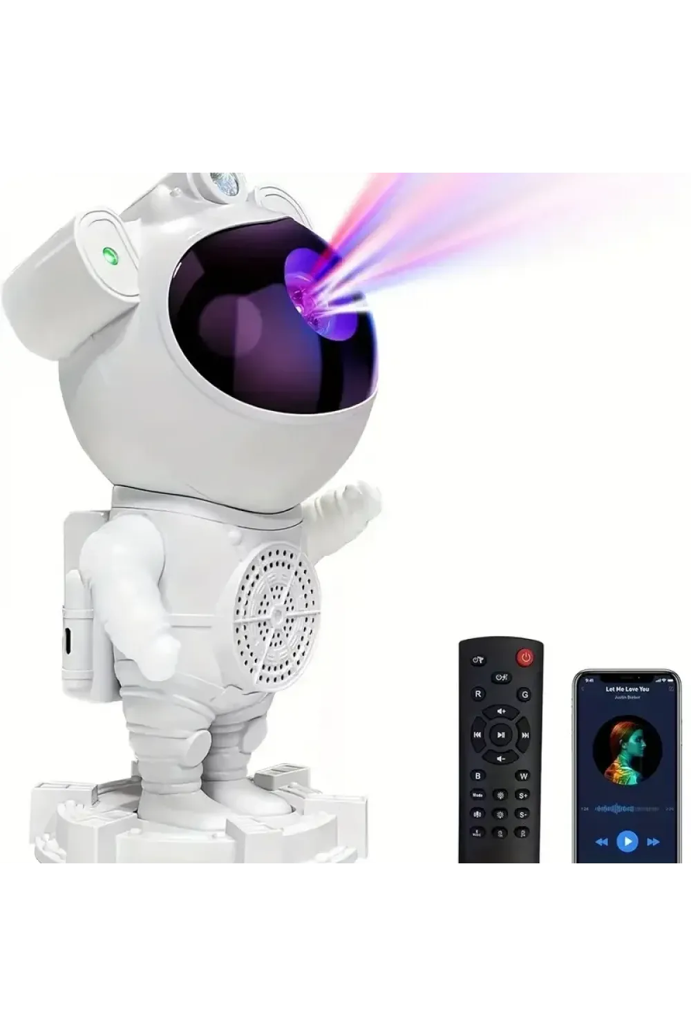Akıllı Astronot Projeksiyon Gece Aydınlatma &amp; Bluetooth Hoparlör