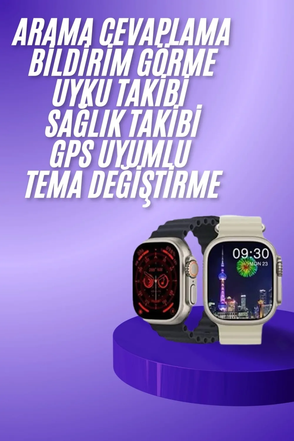 Akıllı Saat Bluetooth Bağlantılı Uyku Ve Sağlık Takibi