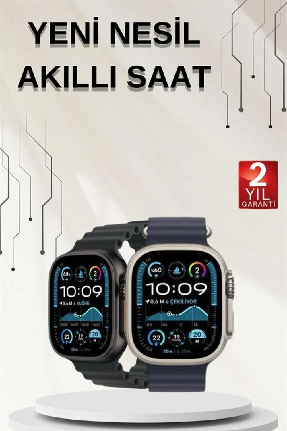 Akıllı Saat Sesli Görüşme Titreşimli Gps Bağlantısı Müzik Dinleme Sosyal Medya Bildirimleri