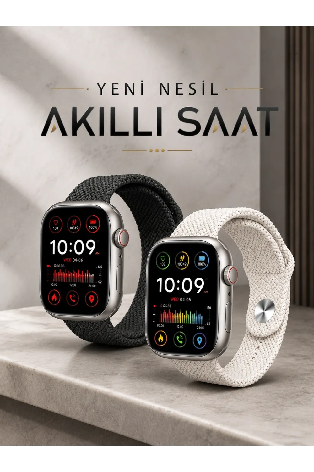 Akıllı Saat Yeni Nesil Gps Özelliği Nfc Ve Uyku Takibi