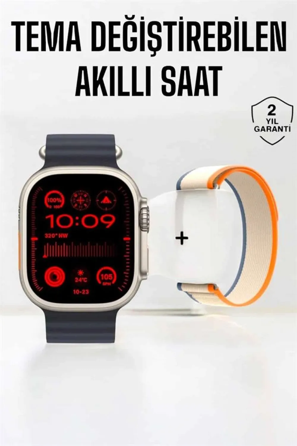 Akıllı Saat Yeni Nesil Sesli Asistan Uyku Ve Sağlık Takibi Adımsayar