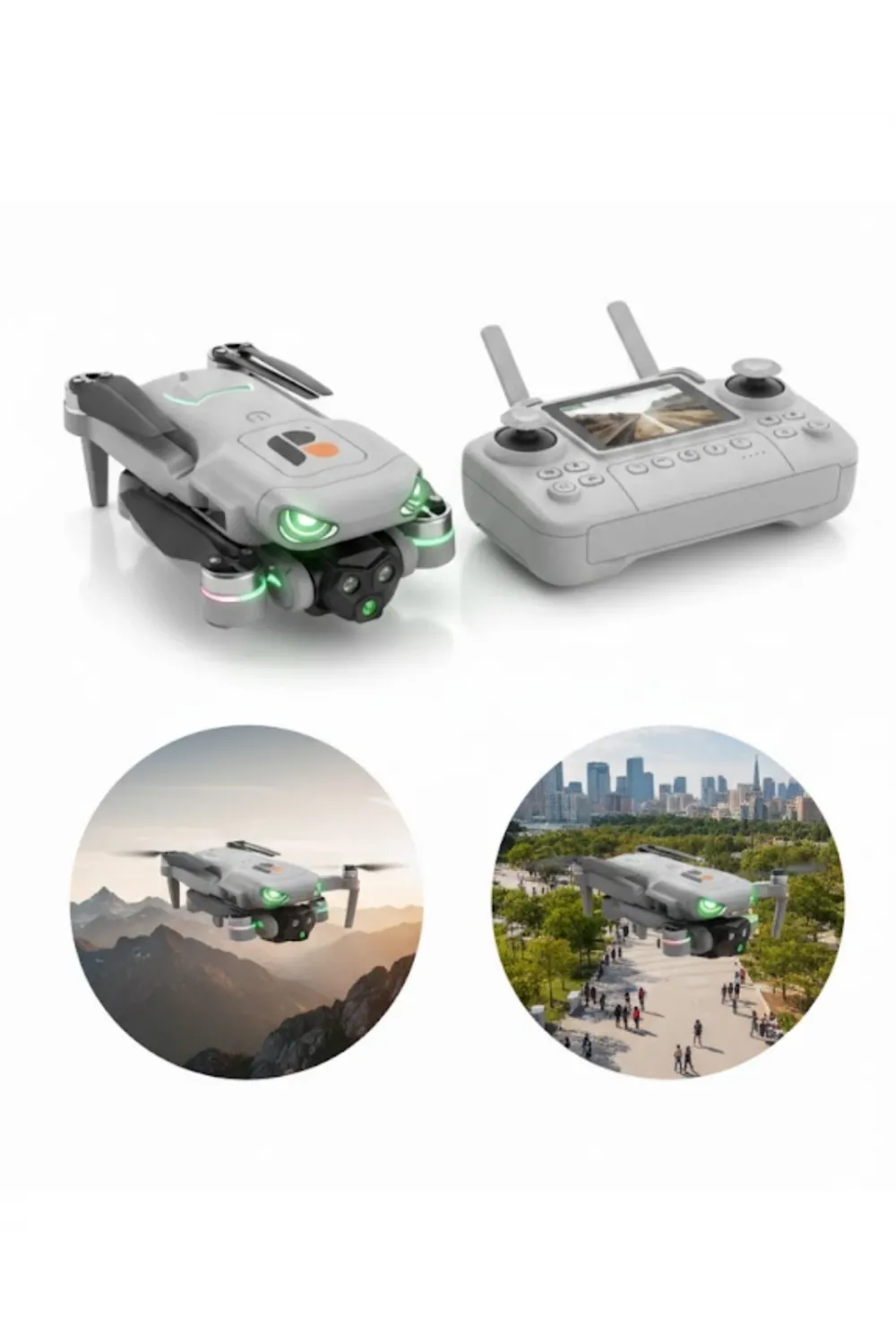 Akıllı Sensörlü Drone Canlı Görüntü Aktarımlı
