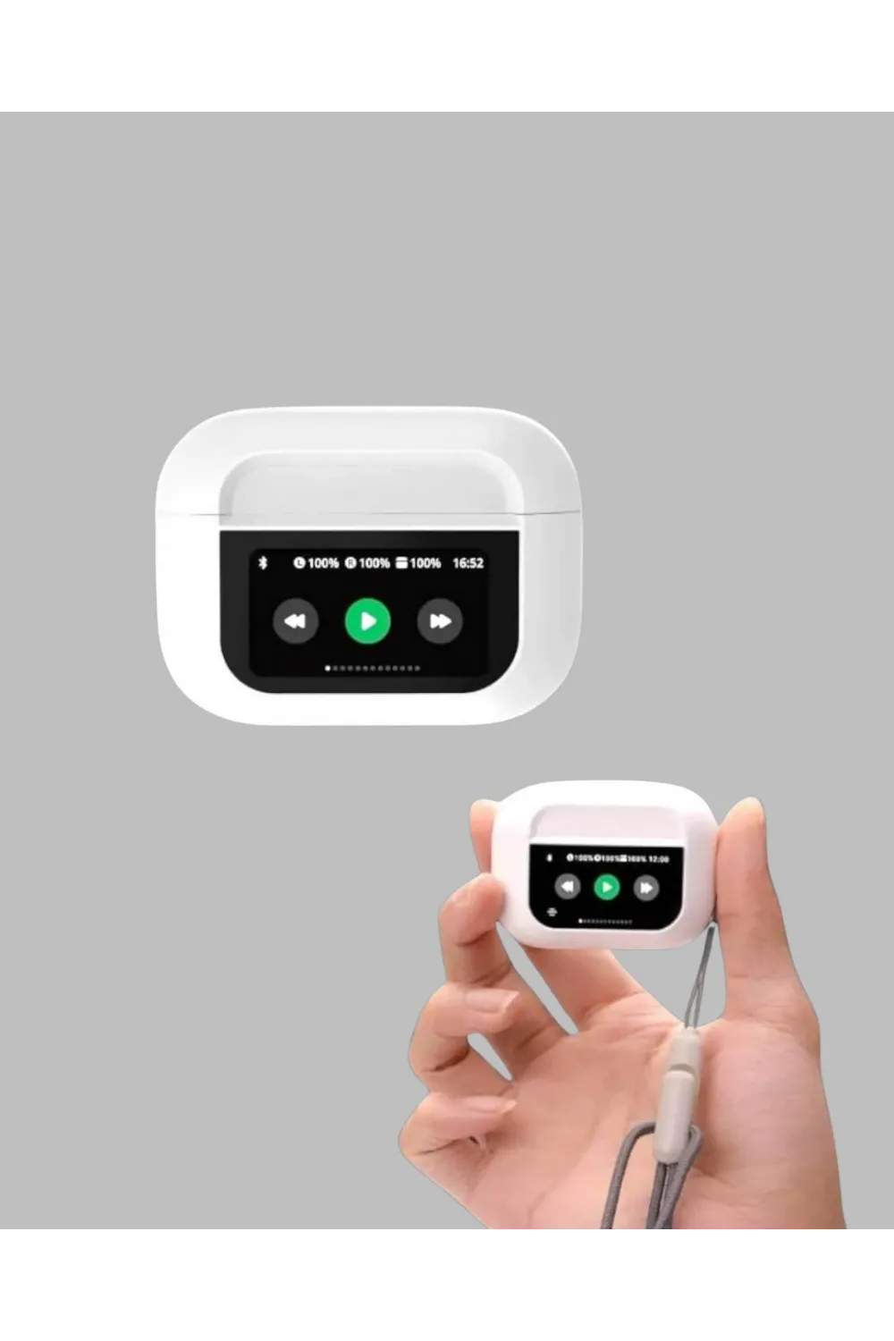 Akıllı Sensörlü Su Geçirmez Bluetooth Kulaklık Güçlü Batarya Ve Bass
