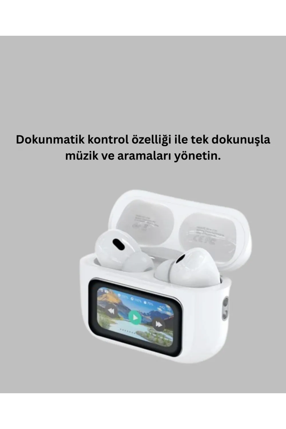 Akıllı Sensörlü Su Geçirmez Bluetooth Kulaklık Güçlü Batarya Ve Bass
