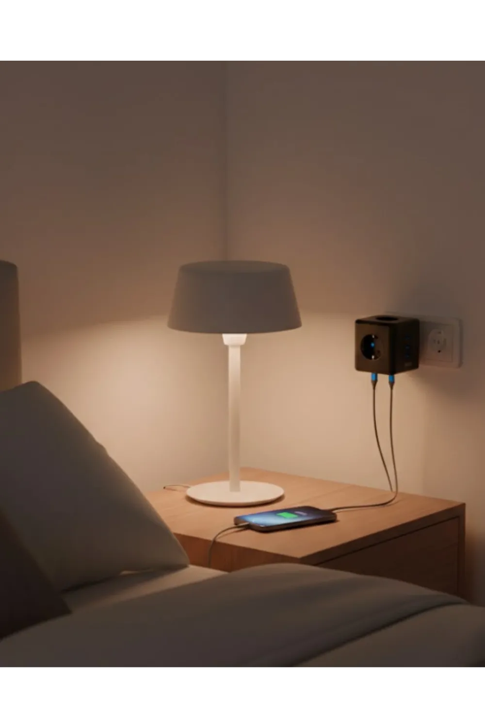Akım Korumalı Priz Çoklu Usb Girişli Güvenli Enerji Yönetimi