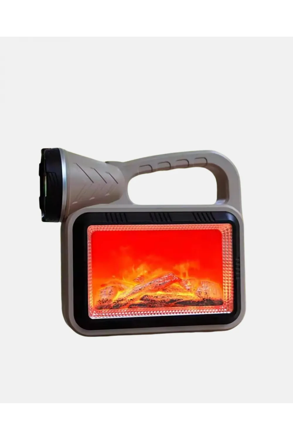 Alev Efektli Solar Lamba Cob Işıklı Taşınabilir Bahçe Kamp Aydınlatma