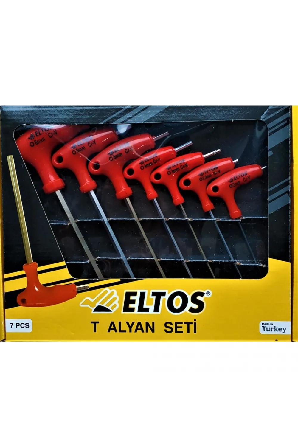 Alyan Takımı 7 Parça T Tipi Allen - Eltos