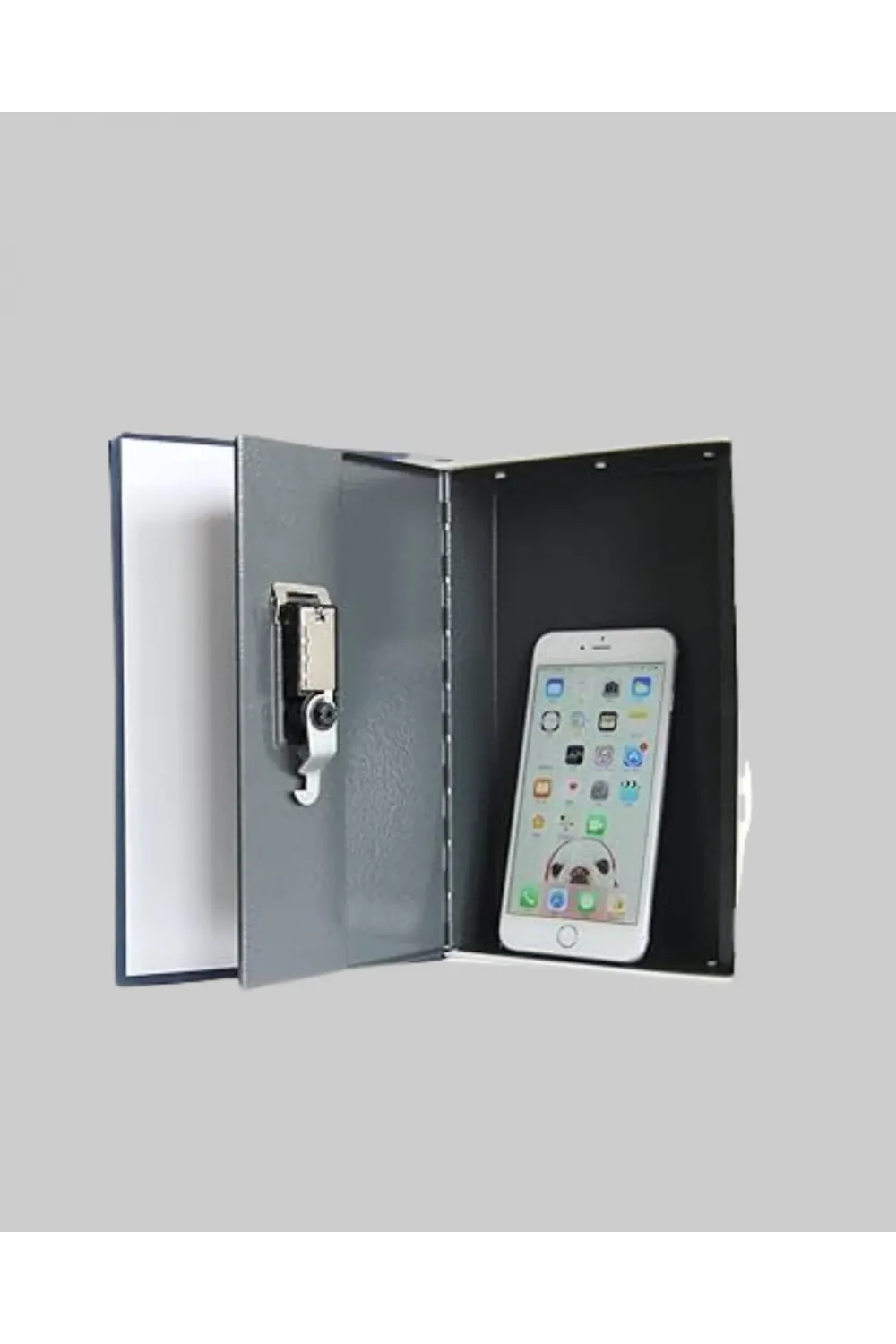 Anahtarlı Gizli Kitap Kasa – Metal İç Yapı, Kamuflajlı Sözlük Tasarım