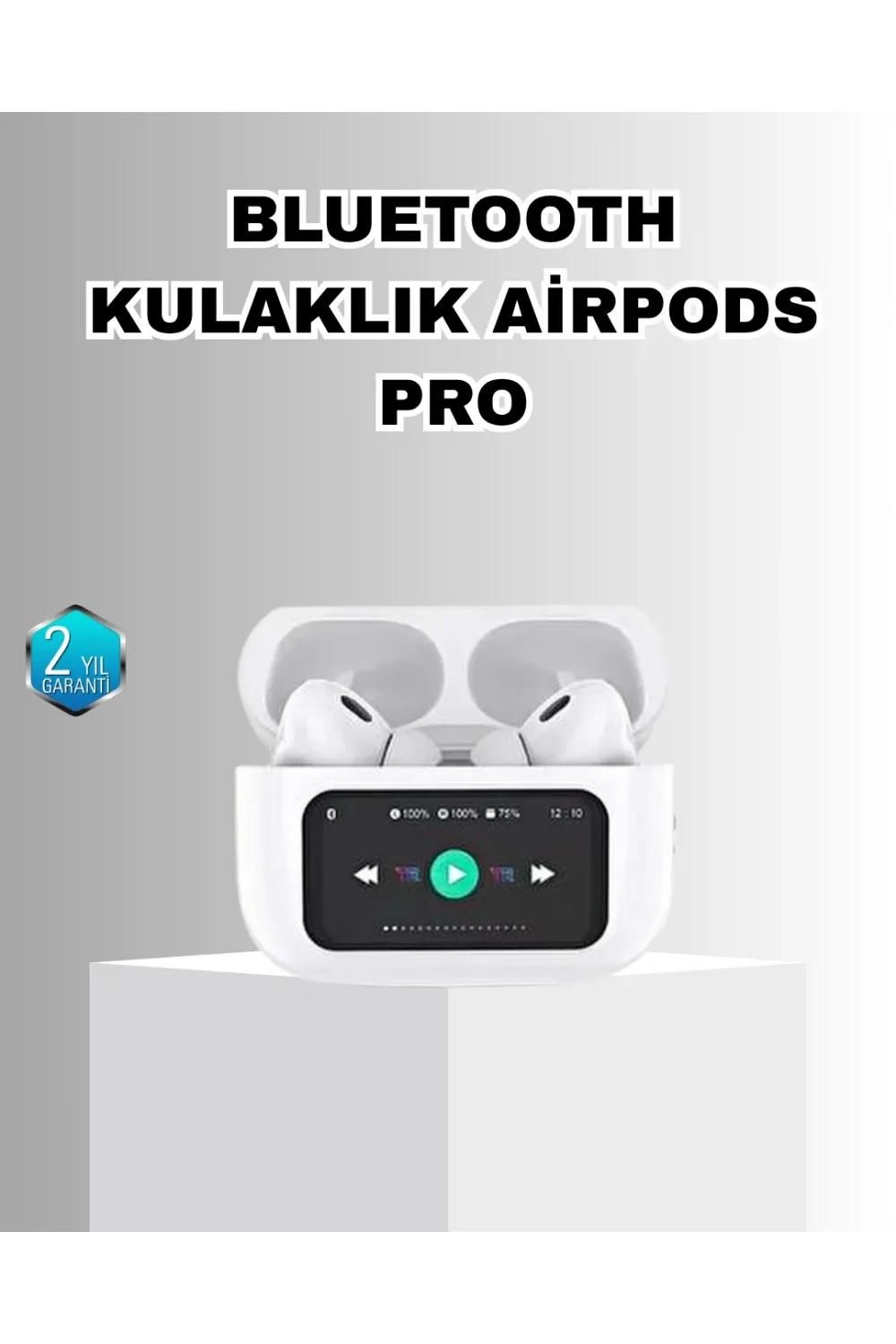 Anc Bluetooth Kulaklık – Dokunmatik, Powerbank Kutulu, Akıllı Sensörlü