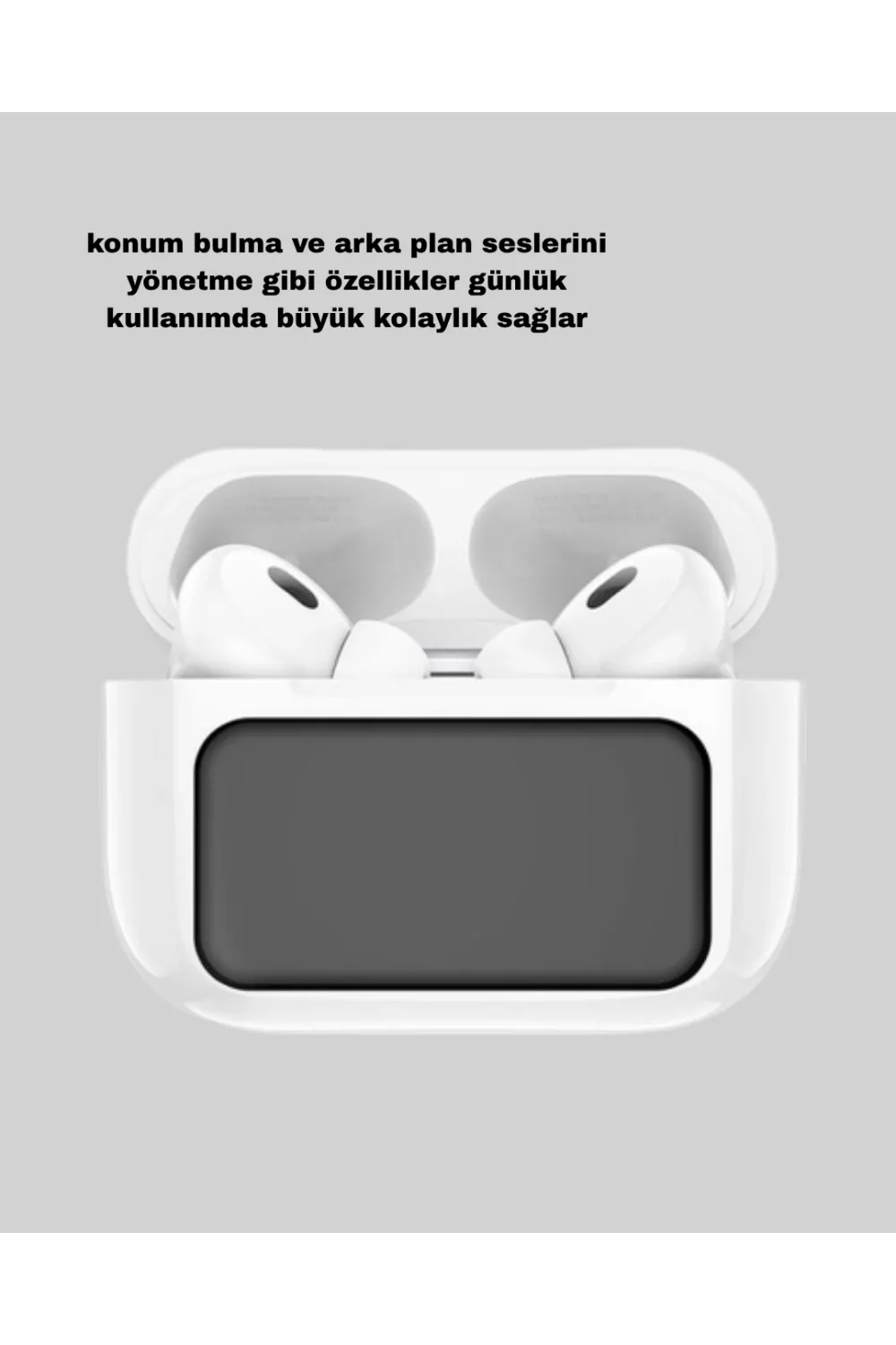 Anc Bluetooth Kulaklık – Dokunmatik, Powerbank Kutulu, Akıllı Sensörlü