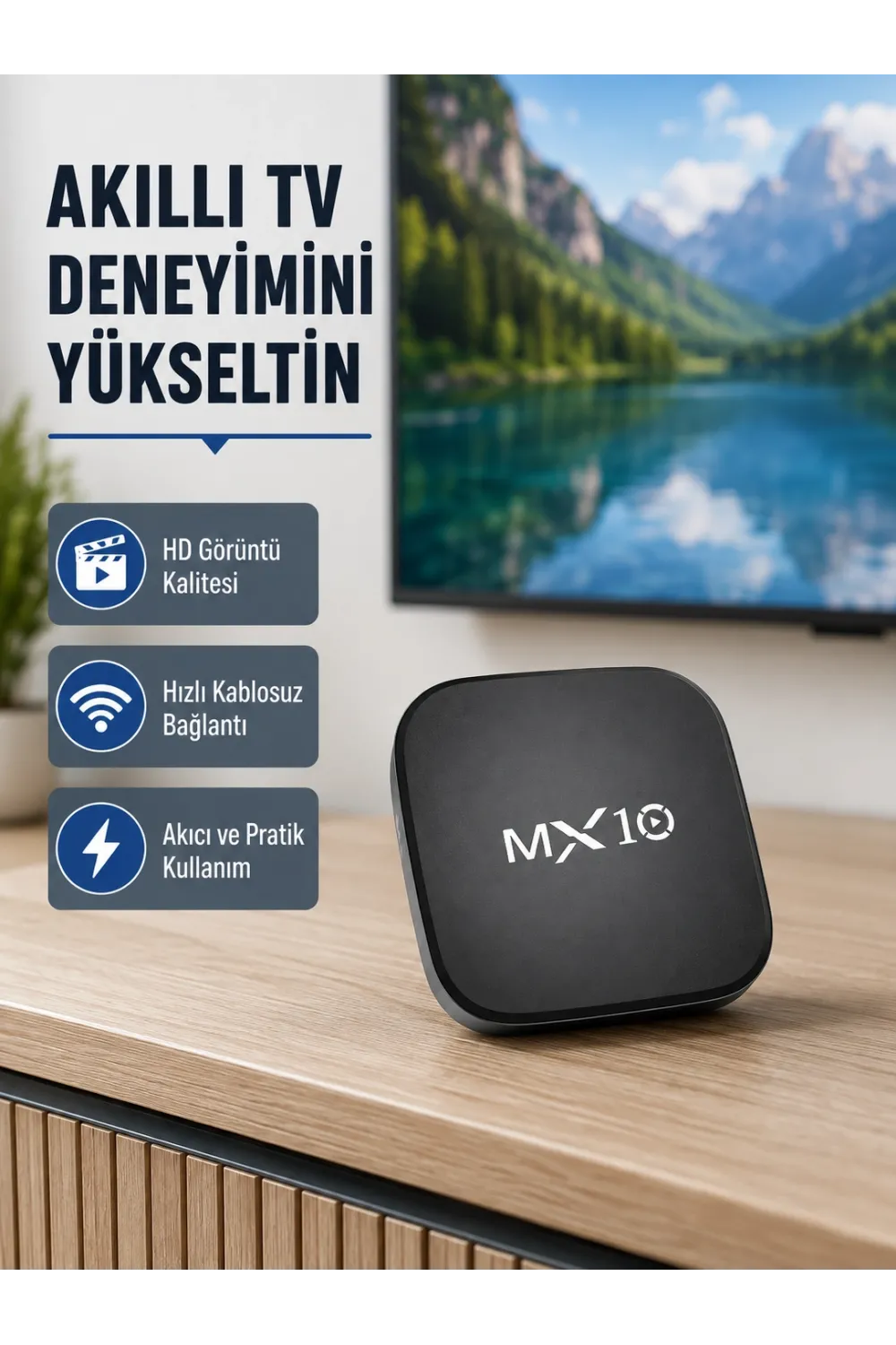 Android 4k Tv Box – Wi-fi, Bluetooth, Dolby Ses, 60 Fps Ultra Hd