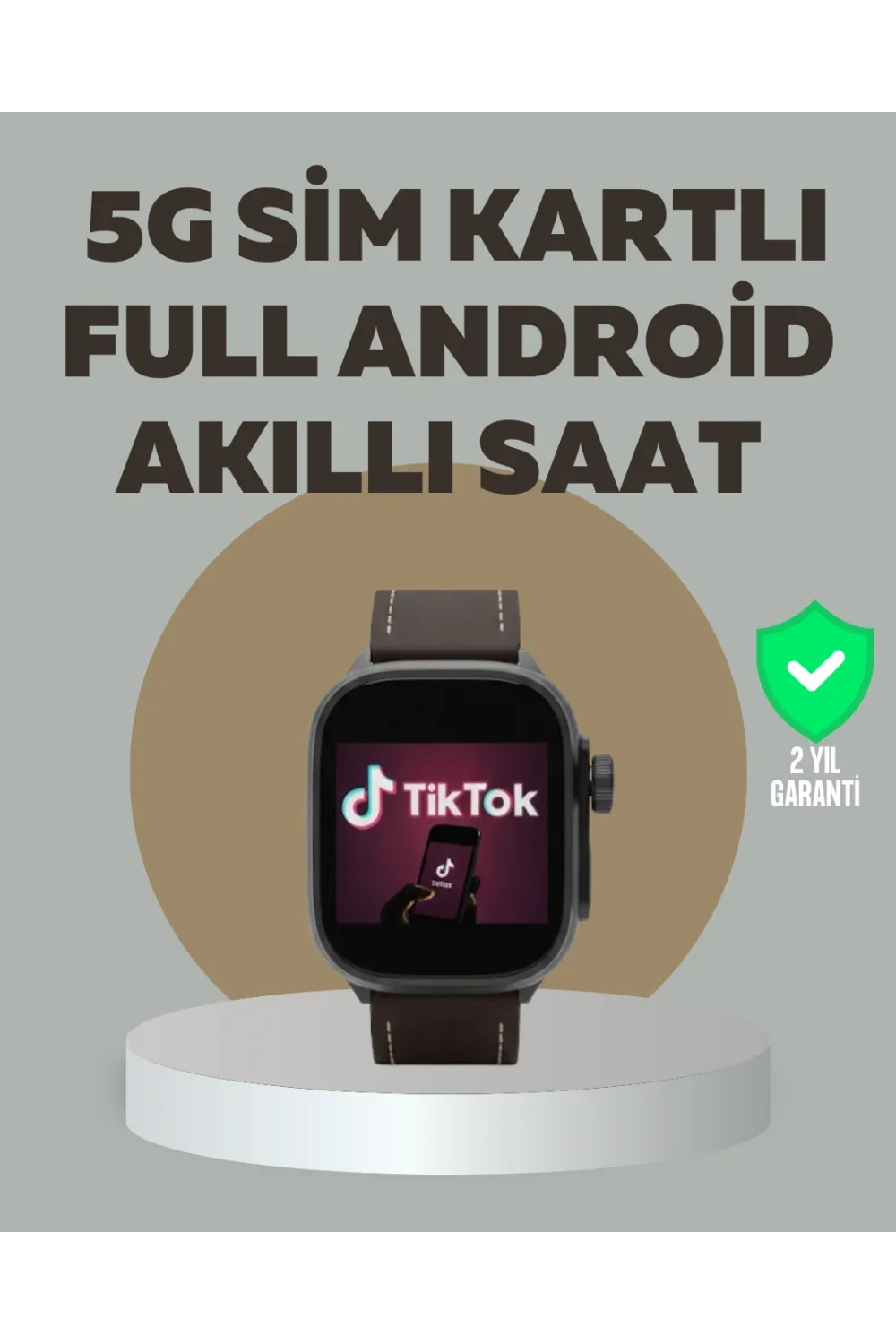Android Akıllı Saat 5g Destekli Uygulama İndirme